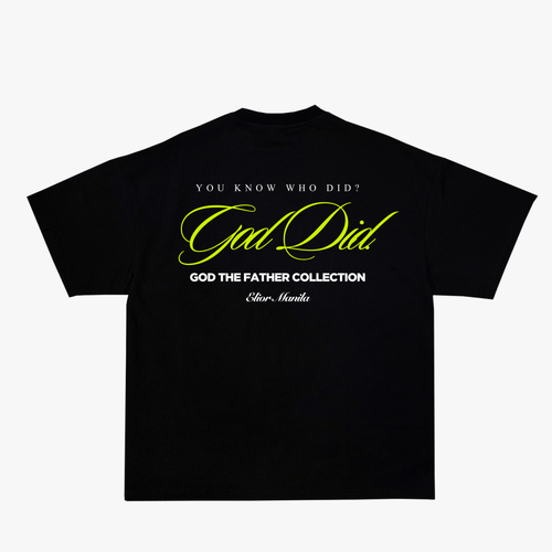 Elior God Did Oversized Tee